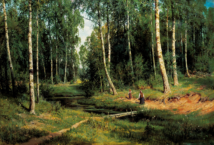  伊凡·伊凡诺维奇·希施金 Ivan I. Shishkin —— 林间小溪